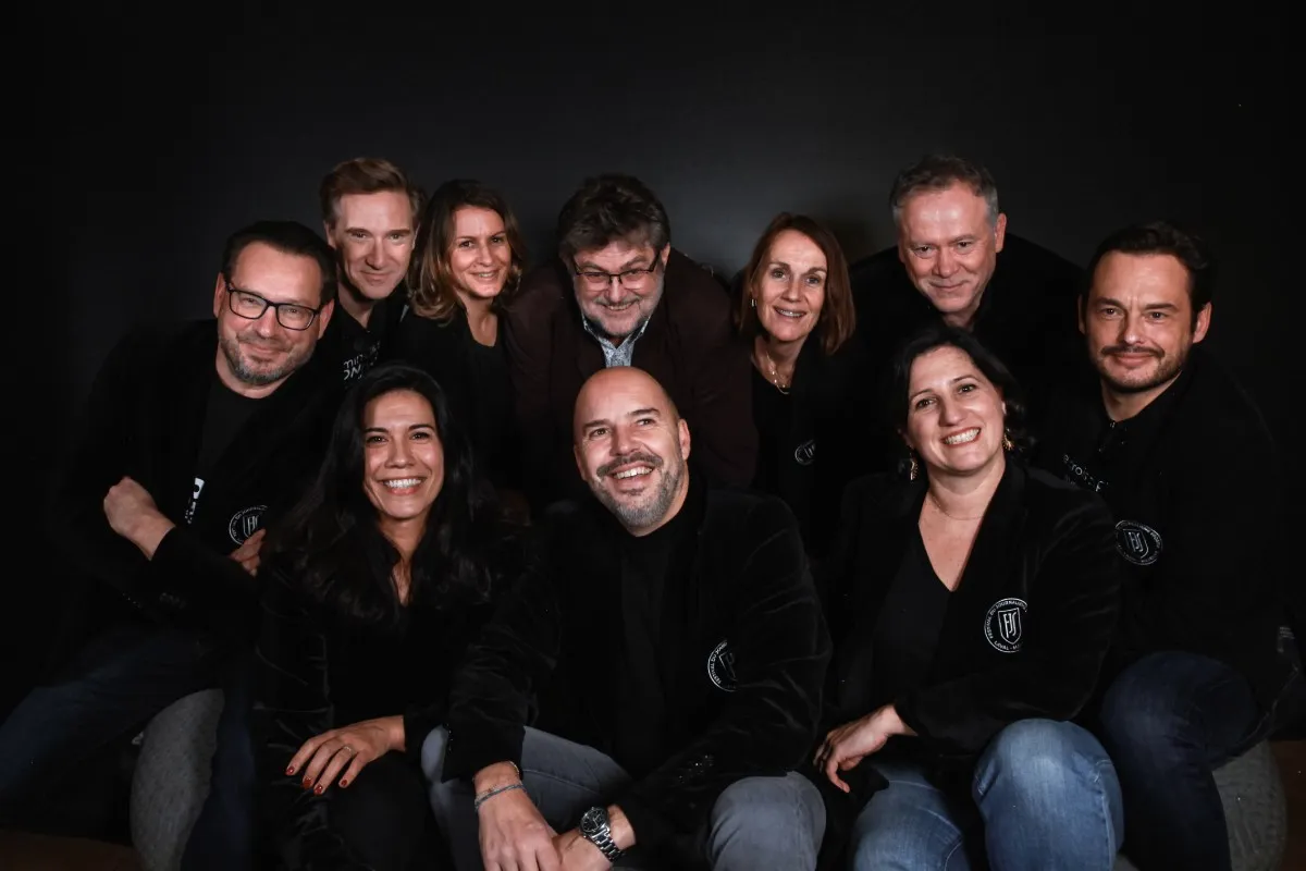 Photo de l'équipe du Festival du Journalisme Sportif